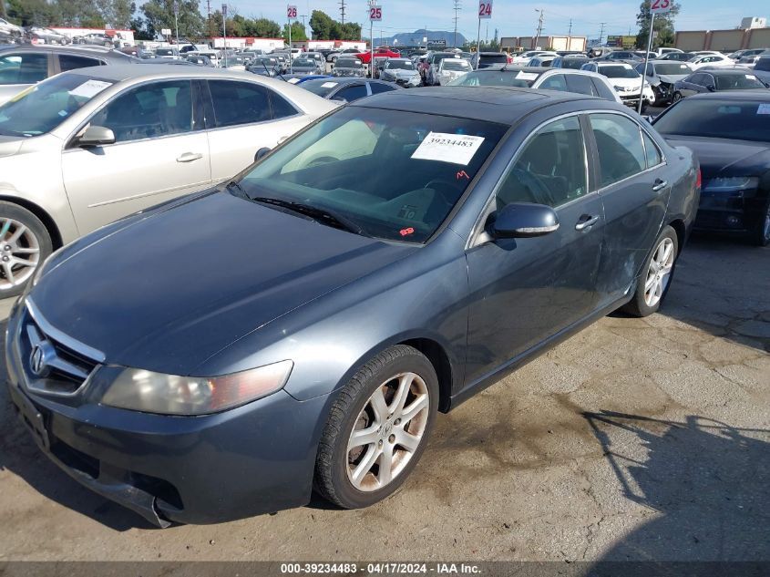 2005 Acura Tsx VIN: JH4CL96975C034245 Lot: 39234483