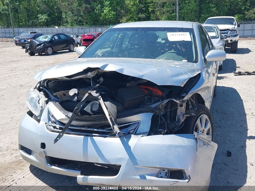 2007 Toyota Camry Hybrid VIN: JTNBB46K673005212 Lot: 39234485