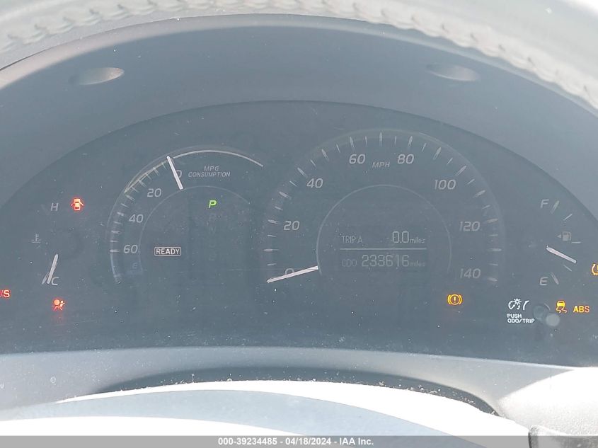 2007 Toyota Camry Hybrid VIN: JTNBB46K673005212 Lot: 39234485