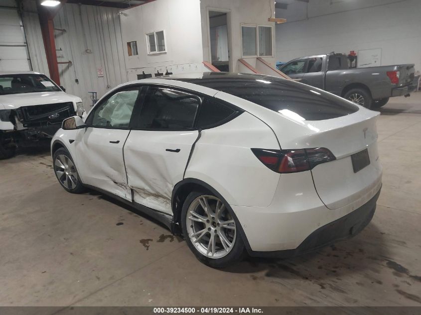 2020 Tesla Model Y Long Range Dual Motor All-Wheel Drive VIN: 5YJYGDEE5LF015397 Lot: 39234500