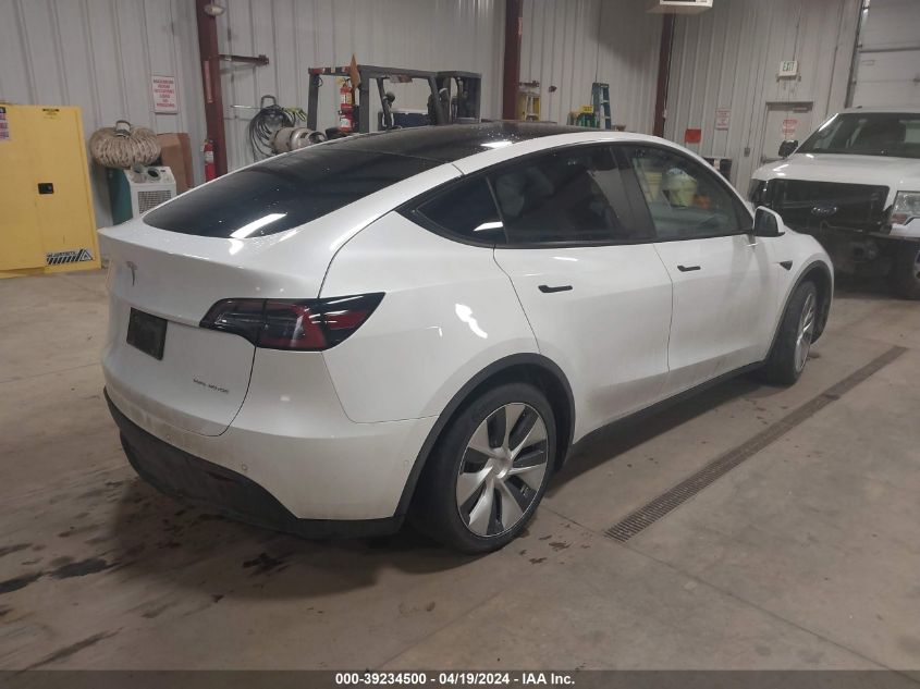 2020 Tesla Model Y Long Range Dual Motor All-Wheel Drive VIN: 5YJYGDEE5LF015397 Lot: 39234500