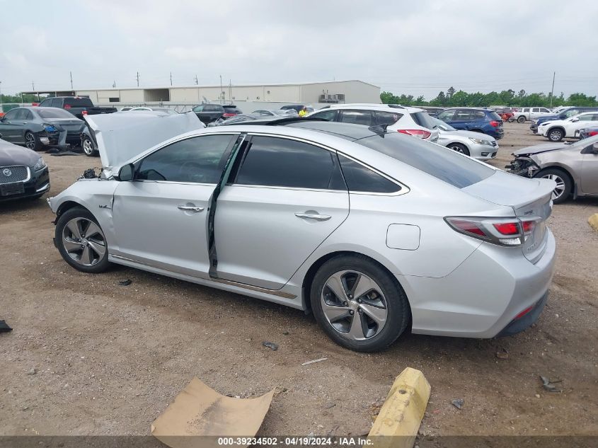 2016 Hyundai Sonata Hybrid Limited VIN: KMHE34L13GA009963 Lot: 39234502