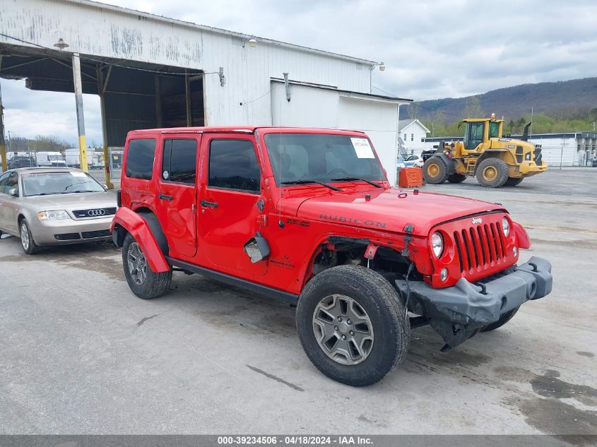 2015 Jeep Wrangler Unlimited Rubicon VIN: 1C4HJWFG2FL728787 Lot: 39234506