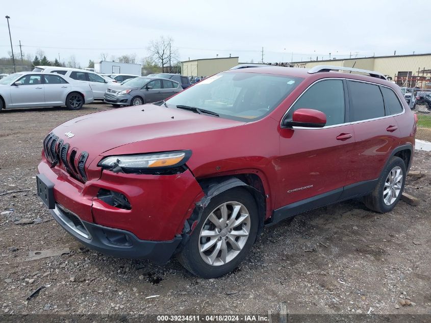 2014 Jeep Cherokee Limited VIN: 1C4PJMDB2EW257079 Lot: 39234511