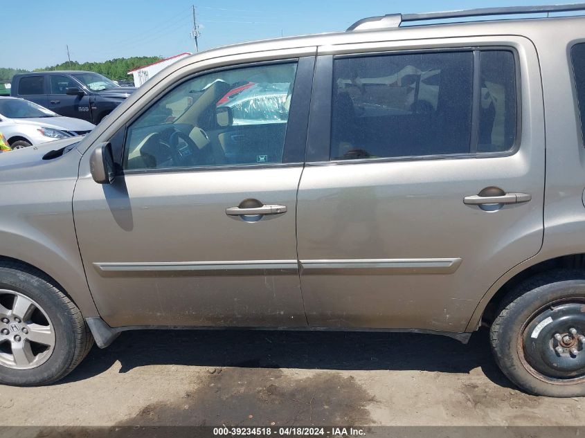 2009 Honda Pilot Ex-L VIN: 5FNYF48659B017649 Lot: 39234518