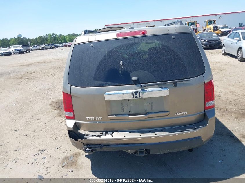 2009 Honda Pilot Ex-L VIN: 5FNYF48659B017649 Lot: 39234518