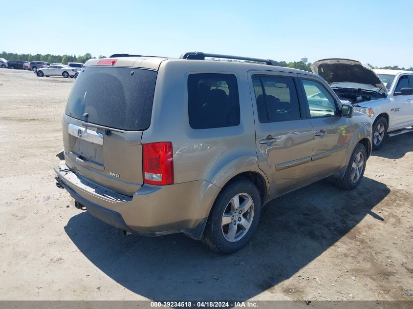 2009 Honda Pilot Ex-L VIN: 5FNYF48659B017649 Lot: 39234518