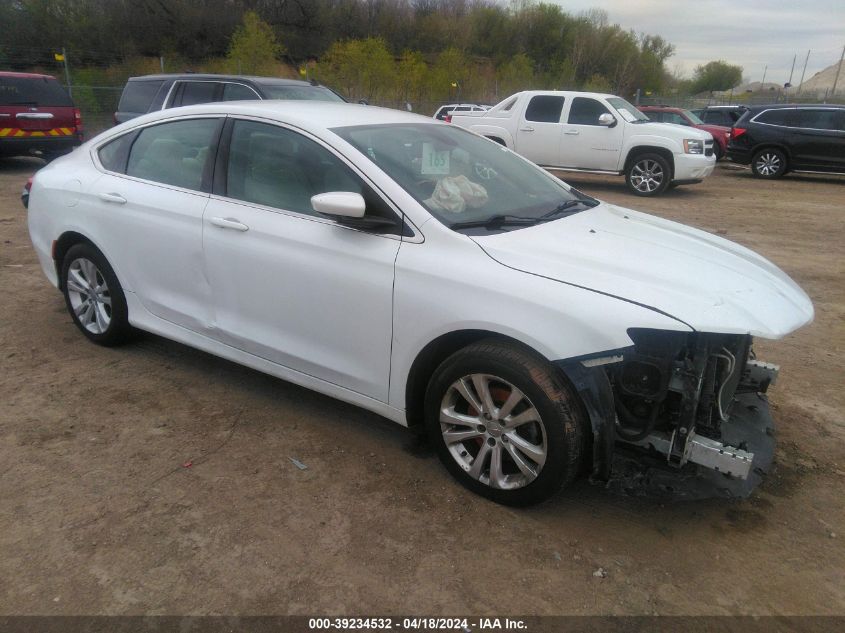 2015 Chrysler 200 Limited VIN: 1C3CCCAB6FN602536 Lot: 39234532