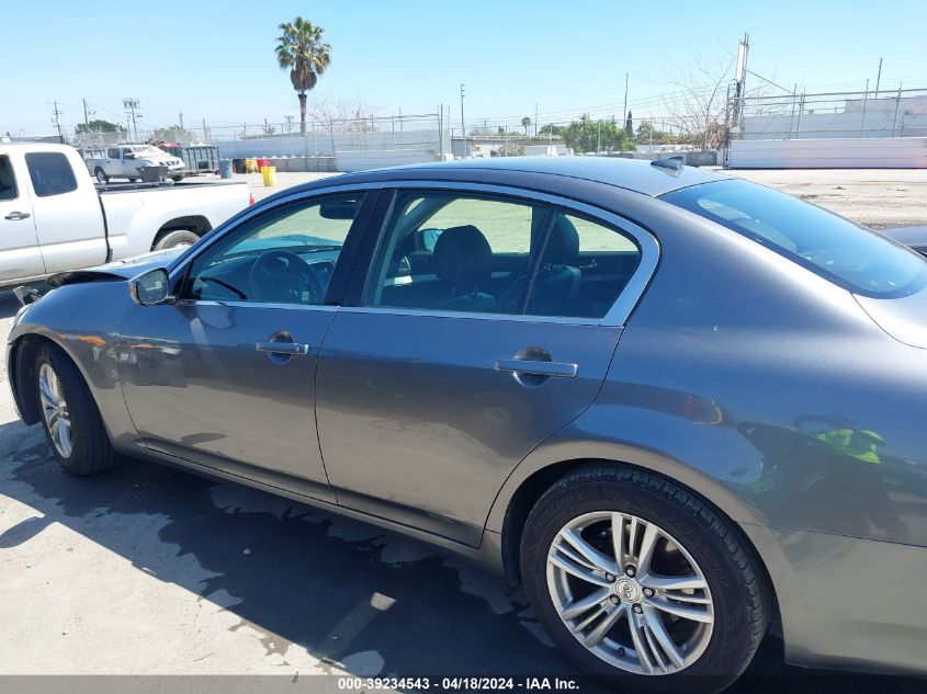 2013 Infiniti G37 Journey VIN: JN1CV6AP9DM305687 Lot: 39234543