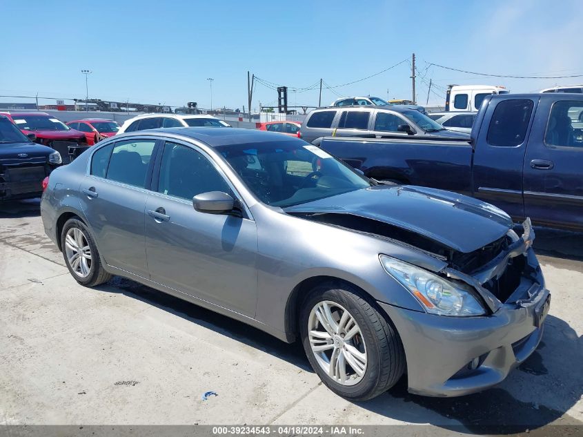 2013 Infiniti G37 Journey VIN: JN1CV6AP9DM305687 Lot: 39234543