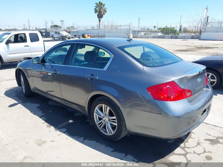 2013 Infiniti G37 Journey VIN: JN1CV6AP9DM305687 Lot: 39234543