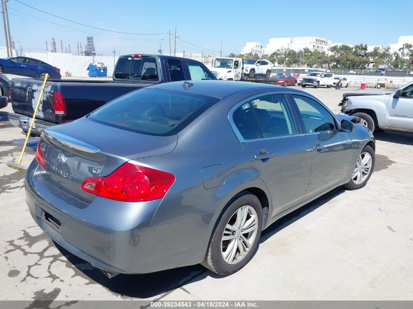 2013 Infiniti G37 Journey VIN: JN1CV6AP9DM305687 Lot: 39234543