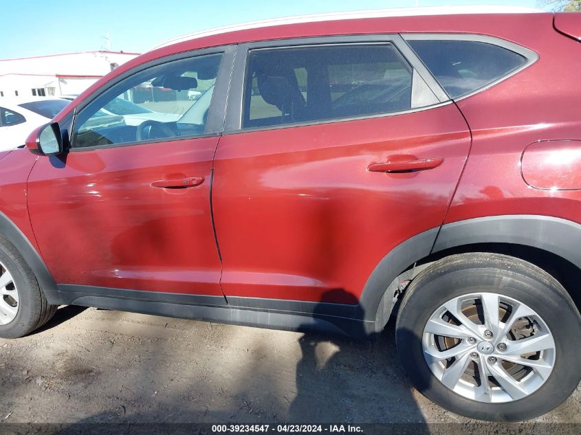 2019 Hyundai Tucson Value VIN: KM8J3CA48KU011690 Lot: 39234547