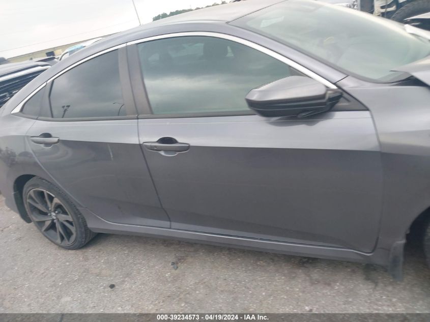 2020 Honda Civic Sport VIN: 2HGFC2F87LH592430 Lot: 39234573