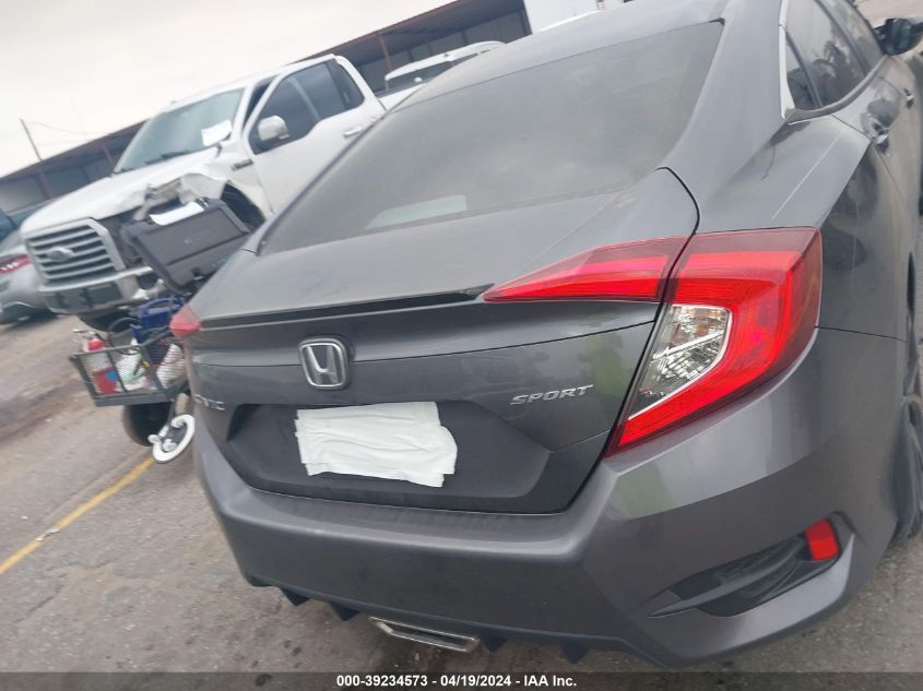 2020 Honda Civic Sport VIN: 2HGFC2F87LH592430 Lot: 39234573