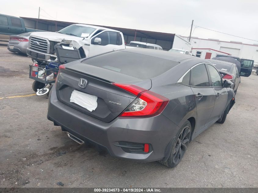 2020 Honda Civic Sport VIN: 2HGFC2F87LH592430 Lot: 39234573
