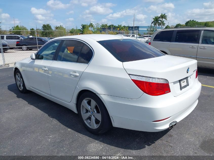 2008 BMW 528Xi VIN: WBANV13548CZ56173 Lot: 39234580