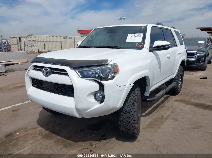 2020 Toyota 4Runner Sr5 Premium VIN: JTEBU5JR7L5826497 Lot: 11982015