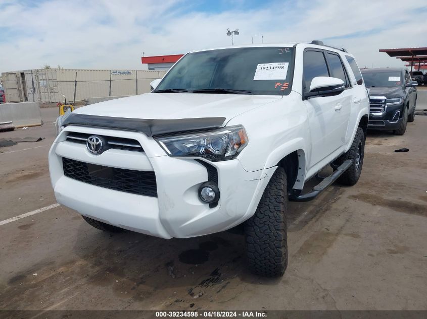 2020 Toyota 4Runner Sr5 Premium VIN: JTEBU5JR7L5826497 Lot: 11982015