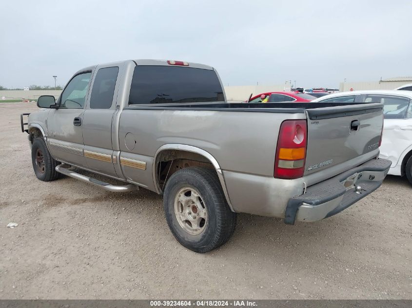 2001 Chevrolet Silverado 1500 Ls VIN: 2GCEC19V611129481 Lot: 39234604