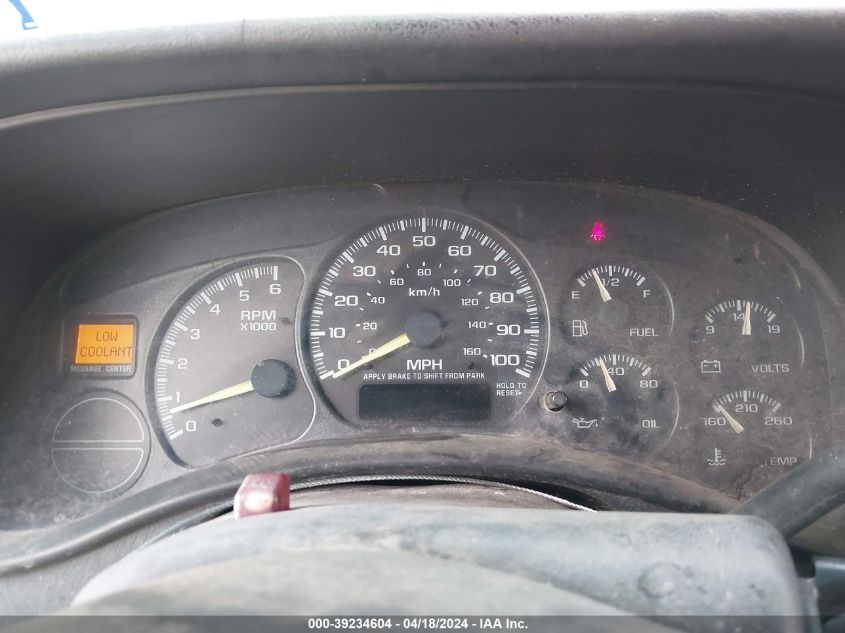 2001 Chevrolet Silverado 1500 Ls VIN: 2GCEC19V611129481 Lot: 39234604