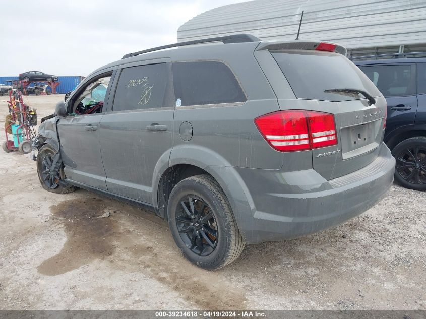 2020 Dodge Journey Se Value VIN: 3C4PDCAB3LT276703 Lot: 39234618