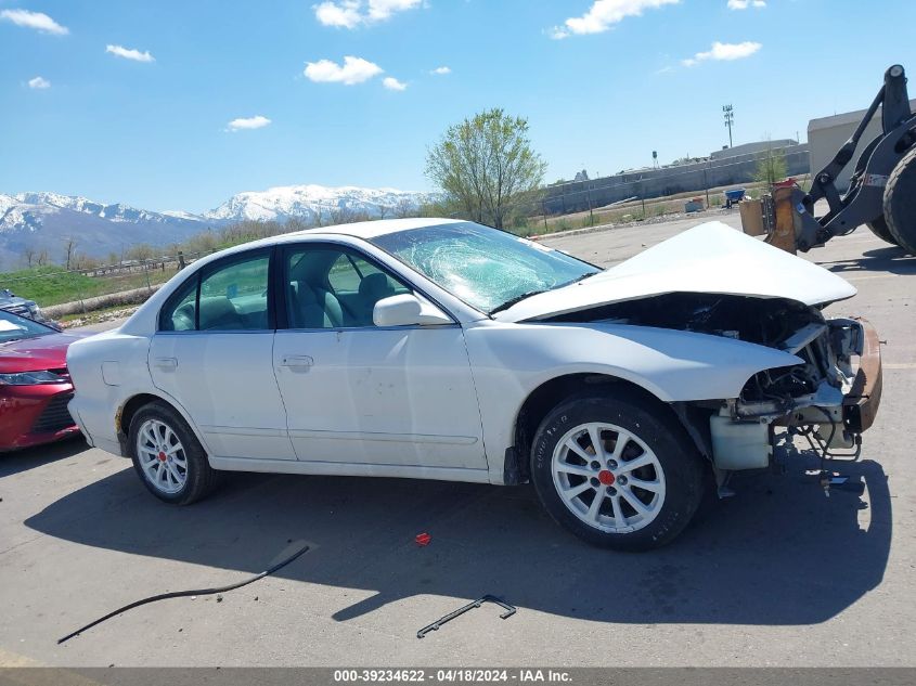 2000 Mitsubishi Galant Es VIN: 4A3AA46G0YE160680 Lot: 39234622