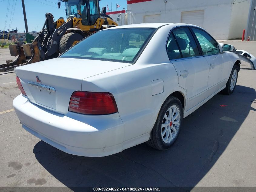 2000 Mitsubishi Galant Es VIN: 4A3AA46G0YE160680 Lot: 39234622