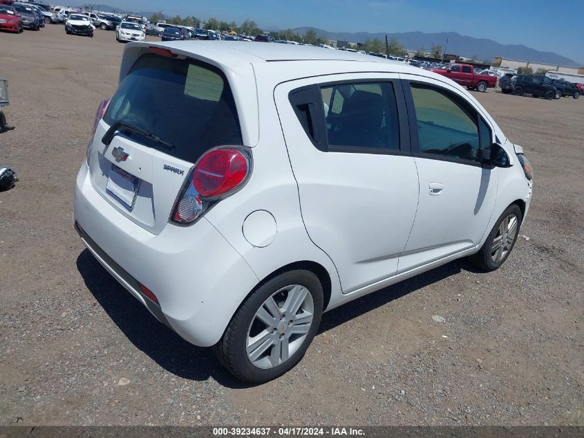 2013 Chevrolet Spark Ls Manual VIN: KL8CA6S9XDC626046 Lot: 39234637