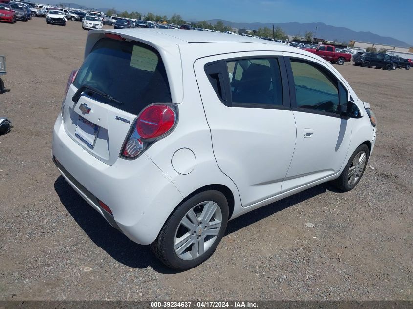 2013 Chevrolet Spark Ls Manual VIN: KL8CA6S9XDC626046 Lot: 39234637