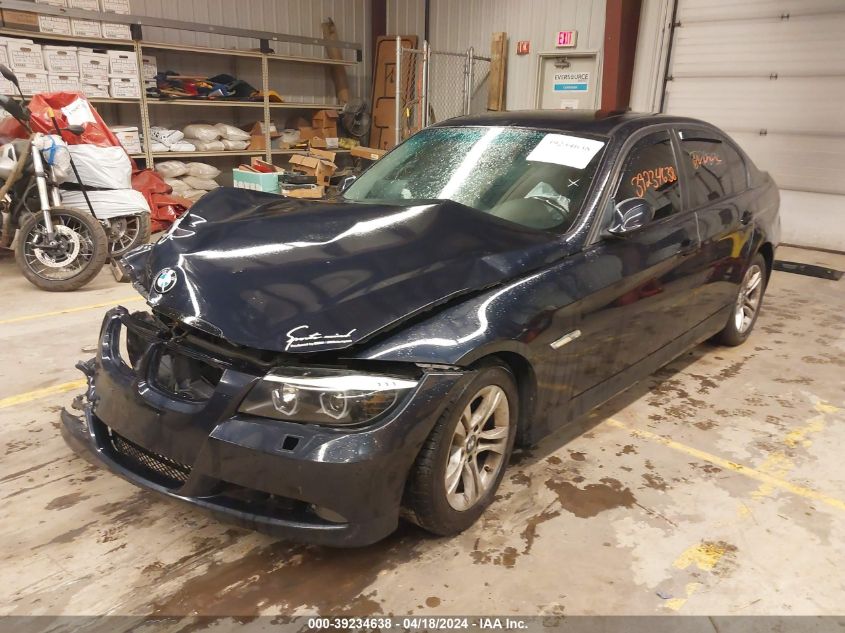 2008 BMW 328Xi VIN: WBAVC93508K045008 Lot: 39234638