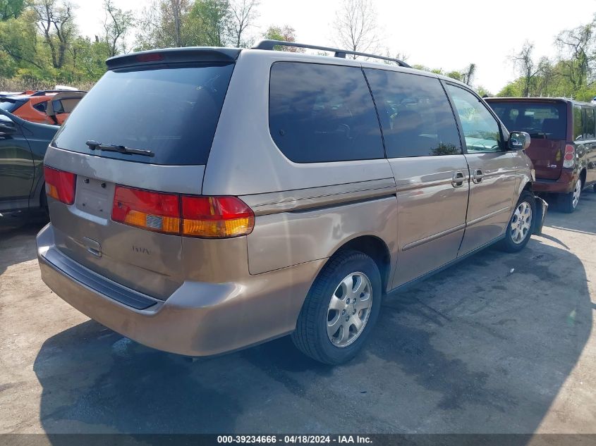 2004 Honda Odyssey Ex VIN: 5FNRL18874B093394 Lot: 39234666