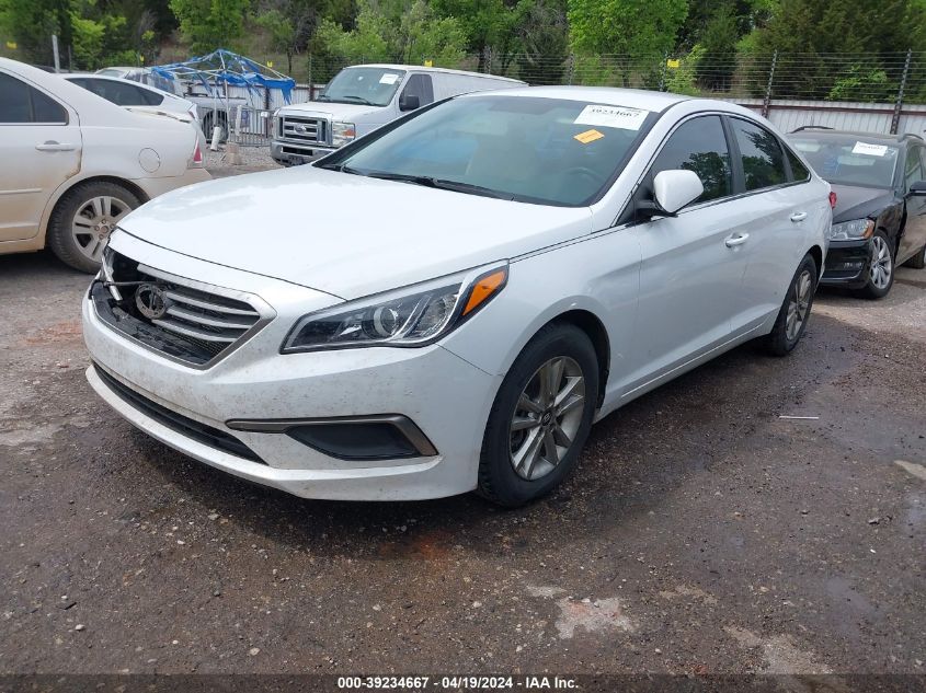 2017 Hyundai Sonata Se VIN: 5NPE24AFXHH570659 Lot: 39234667