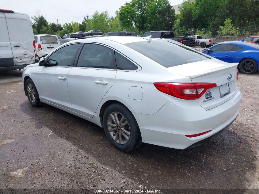 2017 Hyundai Sonata Se VIN: 5NPE24AFXHH570659 Lot: 39234667