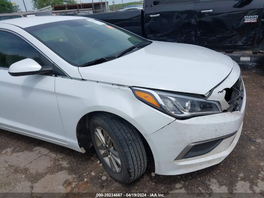 2017 Hyundai Sonata Se VIN: 5NPE24AFXHH570659 Lot: 39234667
