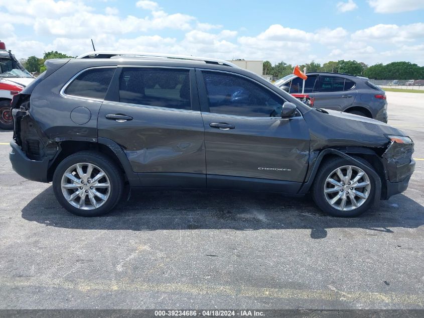 2017 Jeep Cherokee Limited Fwd VIN: 1C4PJLDB1HW522007 Lot: 39234686