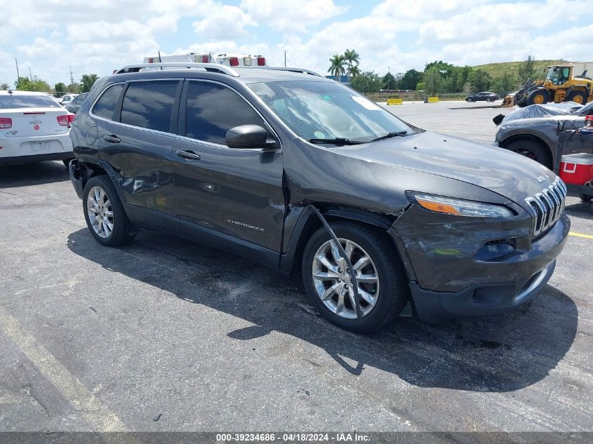 2017 Jeep Cherokee Limited Fwd VIN: 1C4PJLDB1HW522007 Lot: 39234686