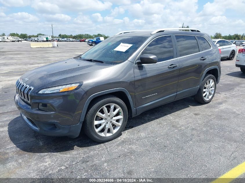 2017 Jeep Cherokee Limited Fwd VIN: 1C4PJLDB1HW522007 Lot: 39234686