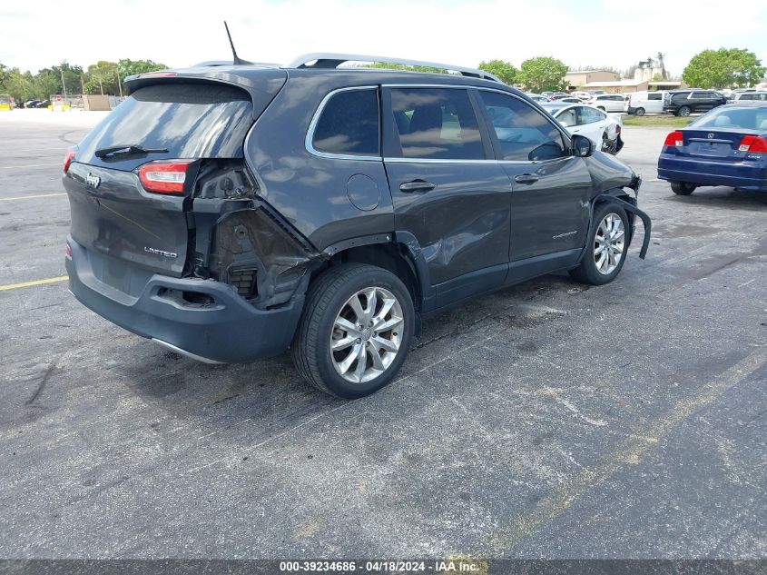 2017 Jeep Cherokee Limited Fwd VIN: 1C4PJLDB1HW522007 Lot: 39234686