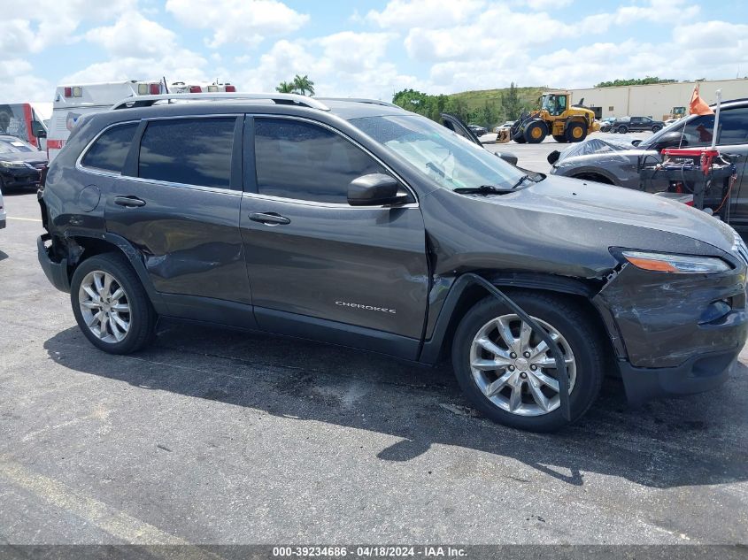 2017 Jeep Cherokee Limited Fwd VIN: 1C4PJLDB1HW522007 Lot: 39234686