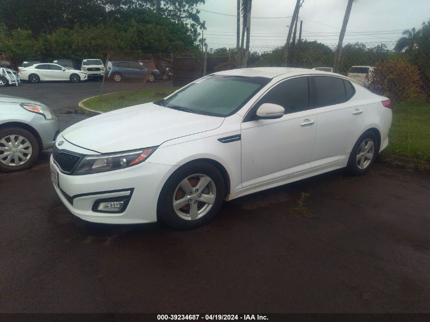 2014 Kia Optima Lx VIN: KNAGM4A75E5459828 Lot: 39234687