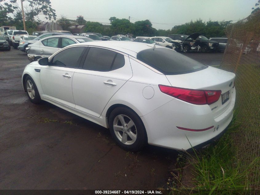 2014 Kia Optima Lx VIN: KNAGM4A75E5459828 Lot: 39234687