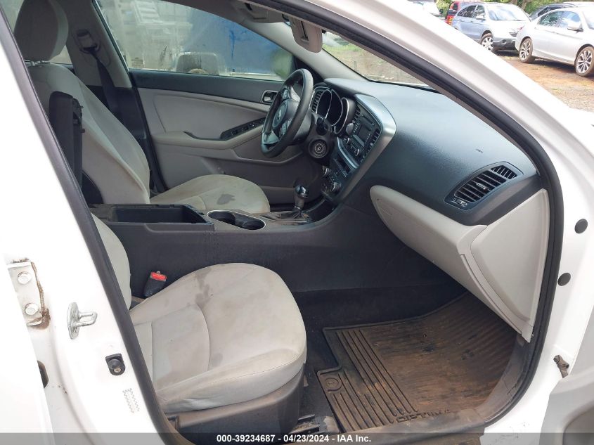 2014 Kia Optima Lx VIN: KNAGM4A75E5459828 Lot: 39234687