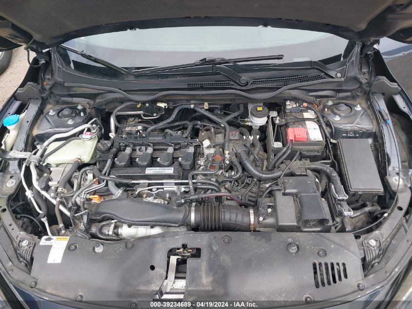 2019 Honda Civic Ex VIN: JHMFC1F33KX007963 Lot: 39234689