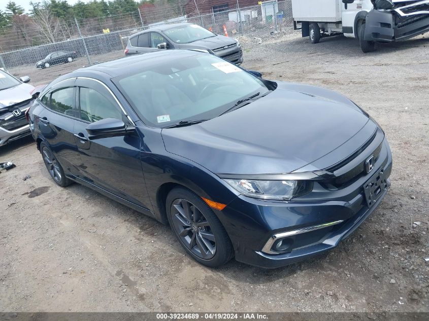 2019 Honda Civic Ex VIN: JHMFC1F33KX007963 Lot: 39234689