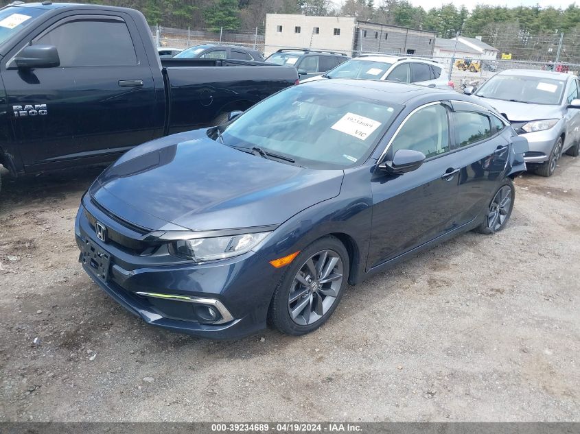 2019 Honda Civic Ex VIN: JHMFC1F33KX007963 Lot: 39234689