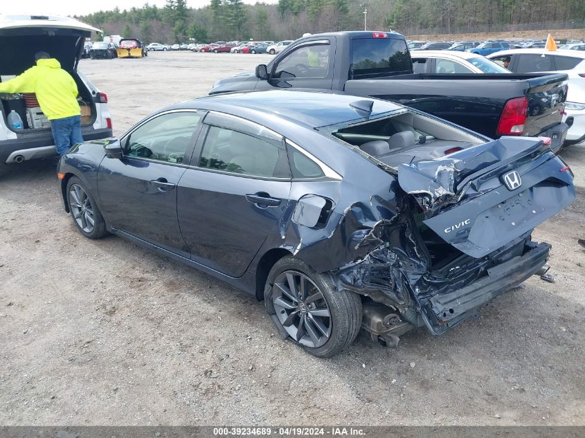 2019 Honda Civic Ex VIN: JHMFC1F33KX007963 Lot: 39234689