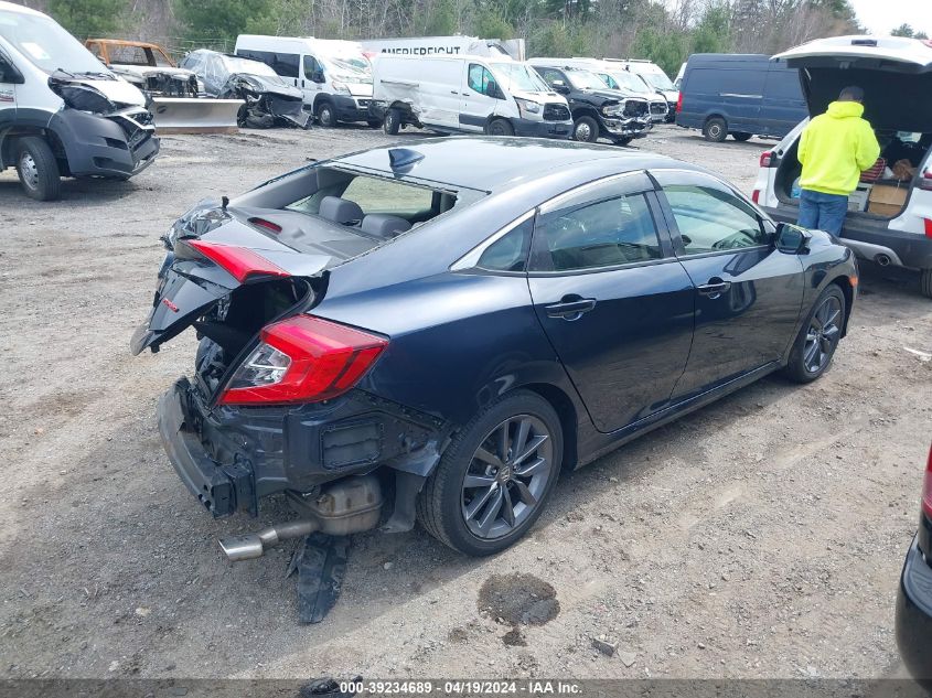 2019 Honda Civic Ex VIN: JHMFC1F33KX007963 Lot: 39234689