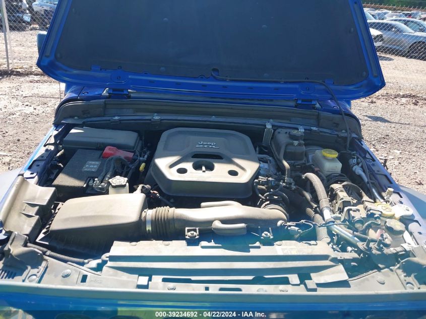 2020 Jeep Wrangler Sport S 4X4 VIN: 1C4GJXAN8LW180280 Lot: 47415384