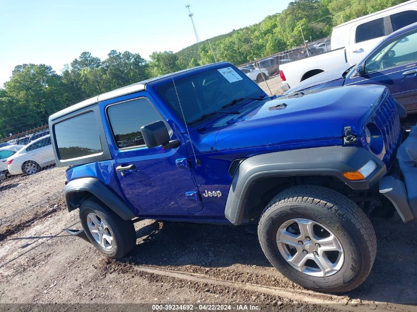 2020 Jeep Wrangler Sport S 4X4 VIN: 1C4GJXAN8LW180280 Lot: 47415384